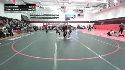 106 lbs Round 2 - Kash Lawson, Castle View vs Chris Cronholm, Mountain Range