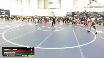 145 lbs Champ. Round 2 - Garrett Chase, NWAA vs Brodi Martin, Warrior Warehouse Wrestling