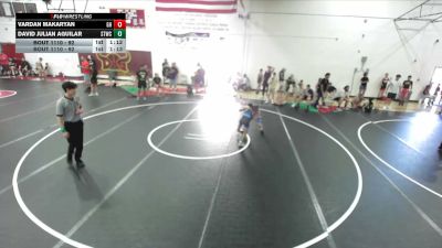 92 lbs Round 2 - David Julian Aguilar, Threshold WC vs Vardan Makaryan, Granada Hills