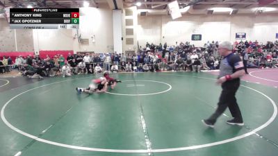 113 lbs Consi Of 4 - Anthony King, Masuk vs Jax Opotzner, Derby/Oxford/Holy Cross