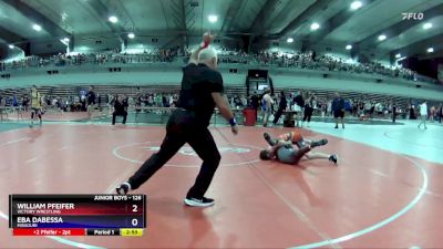 126 lbs Champ. Round 1 - William Pfeifer, Victory Wrestling vs Eba Dabessa, Missouri