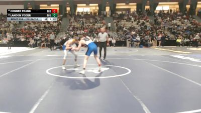 138-2A/1A Quarterfinal - Conner Frank, North Caroline vs Landon Yoder, Northern-G