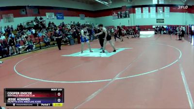 190 lbs Round 2 - Jesse Howard, Palmetto State Wrestling Acade vs Cooper Enscoe, War Eagle Wrestling Club