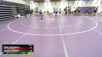 157 lbs Cons. Round 2 - Vince Tortoriello, Izzy Style Wrestling vs Kinnick Thompson, Viking Wrestling Club (IA)