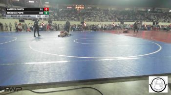 105 lbs Semifinal - Kamdyn Smith, F-5 Grappling vs Maddox Pope, Sand Springs Jr High