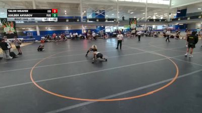 120 lbs Cons. Round 10 - Talon Weaver, Unattached vs Asilbek Anvarov, Unattached