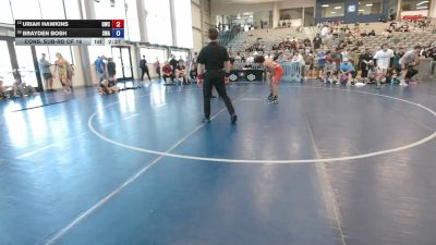 138 lbs Cons. Sub-rd Of 16 - Uriah Hawkins, Granite Wrestling Club vs Brayden Bosh, Sanderson Wrestling Academy