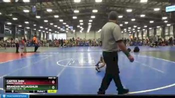 88 lbs Round 4 (6 Team) - Brandan McLaughlin, East Coast Elite vs Carter Shin, Virginia Hammers