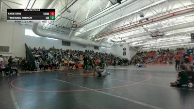 165 lbs Round 1 - Kade Enis, Thermopolis Middle School vs Michael French, Lander Middle School