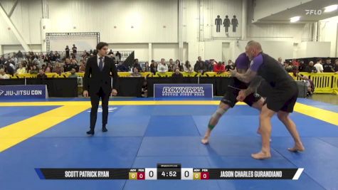 Jason Charles Gurandiano vs Scott Patrick Ryan 2025 World IBJJF Jiu-Jitsu No-Gi Championship