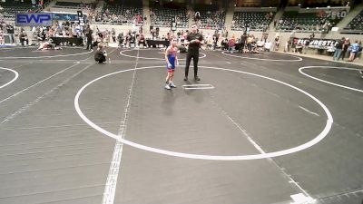 70 lbs Semifinal - Jett Smith, Tahlequah Wrestling Club vs Holt Kent, R.A.W.