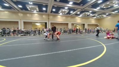 95 lbs Consi Of 8 #1 - Declan Rickel-Cruz, Team Aggression vs Case Christensen, Wasatch WC