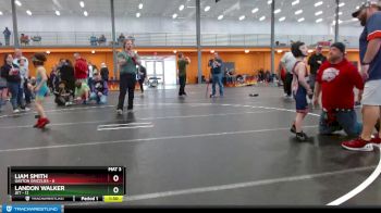 55 lbs Round 3 (3 Team) - Landon Walker, JET vs Liam Smith, Gaston Grizzlies