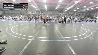 195 lbs Rr Rnd 3 - Riley Vineyard, Culpepper Legends vs Adin Hastings, Hillbilly Hammers