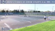 Replay: Court 4-6 - 2024 Drew vs Moravian - Men's Tennis | Apr 16 @ 4 PM