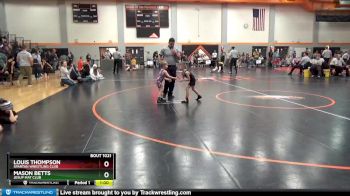 SPW-3 lbs Cons. Semi - Mason Betts, Jesup Mat Club vs Louis Thompson, Spartan Wrestling Club