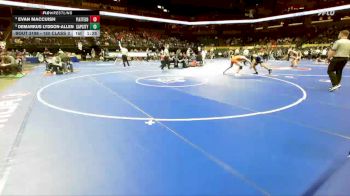 150 Class 3 lbs Quarterfinal - Evan MacCuish, Platte County vs DeMarkus Lyddon-Allen, Capital City