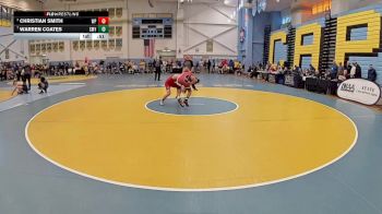 126 lbs Cons. Round 3 - Christian Smith, William Penn H.S. vs Warren Coates, Smyrna H S