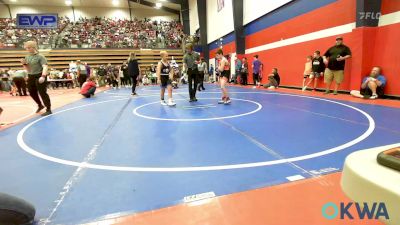 100 lbs Round Of 16 - Augustus Cosby, Pawhuska Elks Takedown vs Joseph Arsee Jr, Raw Wrestling Club