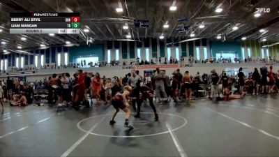 88 lbs Round 3 - Berry Ali Stvil, Kongkrete vs Liam Mangan, Team Barracuda