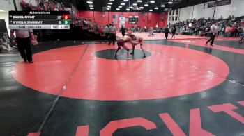 120 lbs Cons. Round 5 - Mykola Shamray, BUFFALO GROVE vs Daniel Myint, Wilmette (LOYOLA)