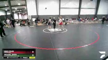 152 lbs 3rd Place Match - Niko Coles, Unattached vs Michael Smith, All-Phase Wrestling Club
