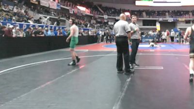 5A 150 lbs Quarterfinal - John Stewart, Scottsboro vs Chance Dean, Holtville