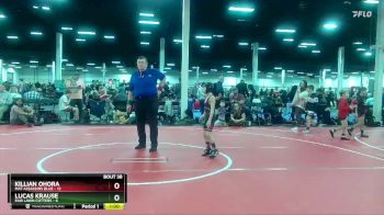 52 lbs Round 8 (10 Team) - Killian Ohora, Mat Assassins Blue vs Lucas Krause, Fair Lawn Cutters