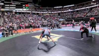 106-4A Semifinal - Daniel Romero, Greeley Central vs Jaden Armenta, Air Academy