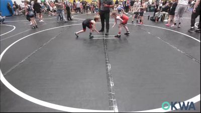 58-61 lbs Rr Rnd 3 - Genesis Delaney, Wolfpak Wrestling vs Jimmy Arms II, Redskins Wrestling Club