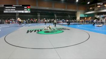 120 lbs Quarterfinal - Aliyah White, Casa Grande vs Ashlyn Hemm, Del Oro