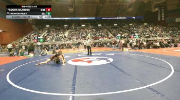 2A-157 lbs Champ. Round 1 - Logan Julander, Kemmerer vs Trafton Riley, Hulett