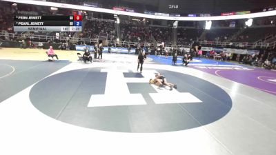 94 lbs Semifinal - Fern Jewett, General Brown vs Pearl Jewett, General Brown