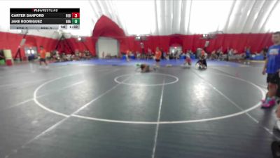 106 lbs Placement Matches (8 Team) - Carter Sanford, Roncalli A vs Jake Rodriguez, Brainerd