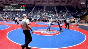1A-285 lbs Semifinal - Alonzo Edmerson, Bremen vs Elijah Fears, Irwin County