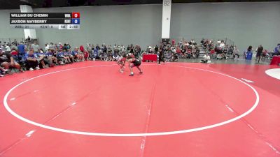 132 lbs William Du Chemin, Wisconsin Blue vs Jaxson Mayberry, Kentucky