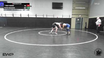 190 lbs Champ. Round 2 - Troy Roser, Hillsdale vs David Busante, Milpitas