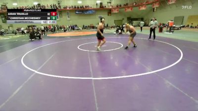 285 lbs Quarterfinal - Christian McChesney, Baldwin Wallace vs Aidan Trujillo, North Central