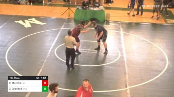 285 lbs Consolation - Ryan Mazzilli, Carver vs Colby Crandall, Bristol-Plymouth/Coyle Cassidy