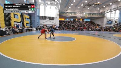 175 lbs Cons. Round 2 - Noah Jackson, Woodbridge H S vs Samuel Mendes, Wilmington Christian School