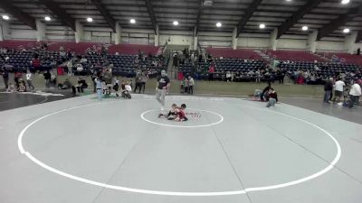 45 lbs Round 2 - Nixxon J Sanchez, Box Elder Stingers vs Oakley Newby, Westlake