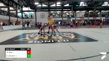 153-161 lbs Cons. Round 3 - David Roa, MORTON vs Braden Johnson, PSF Wrestling Academy