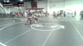 102 lbs Consi Of 8 #1 - Hank Thompson, Unattached vs Alexander Naccarati Cholo, Grindhouse WC