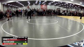 150 lbs Champ. Round 1 - Dmarcus Thompson, Hampton vs Benjamin White, Virginia Team Predators