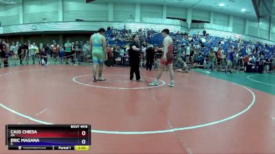 215 lbs Cons. Round 2 - Cass Chiesa, OH vs Eric Magana, IL