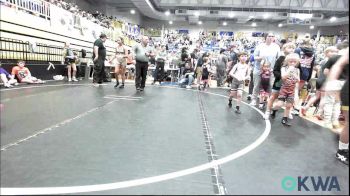 138 lbs Rr Rnd 2 - Charlie Kay Kennedy, Standfast vs Mahlea Warrior, Tecumseh Youth Wrestling