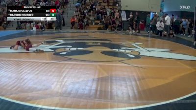 50 lbs Cons. Round 2 - Carson Krueger, Wabasso vs Mark Stoltzfus, Northshore