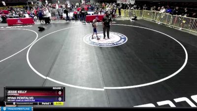 60 lbs Round 1 - Jessie Kelly, California vs Myah Montalvo, Delano Diablos Wrestling