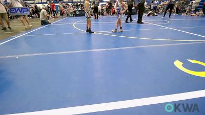 52 lbs Round Of 16 - Jason Easley, Choctaw Ironman Youth Wrestling vs Liam Avalos, Standfast OKC