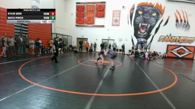 129-136 lbs Semifinal - Kylie Geis, Thermopolis Middle School vs Bayli Price, Thermopolis Middle School